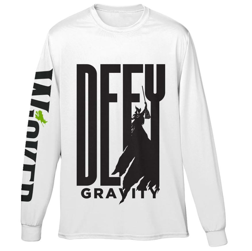 Wicked Unisex Defy Gravity Long Sleeve Tee